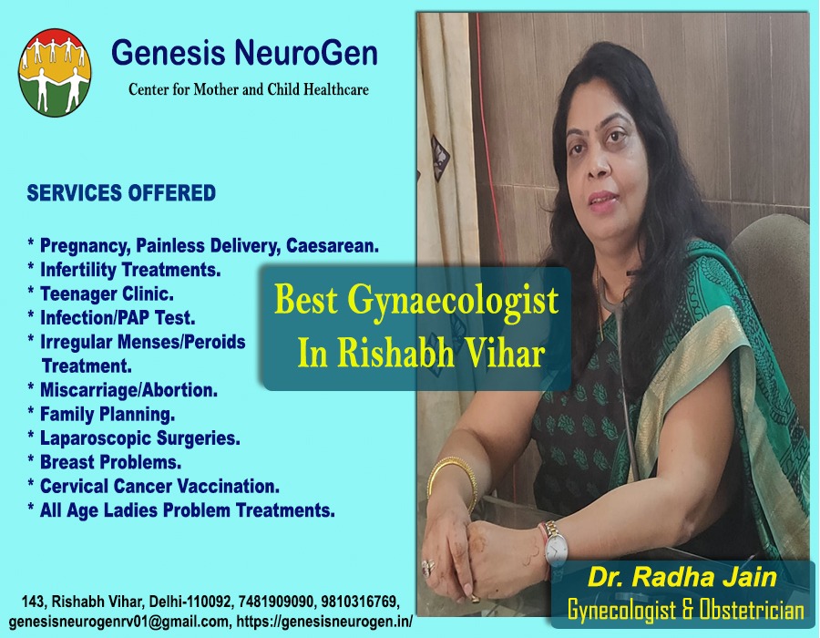 Gynecologist in Rishabh Vihar - Dr. Radha Jain