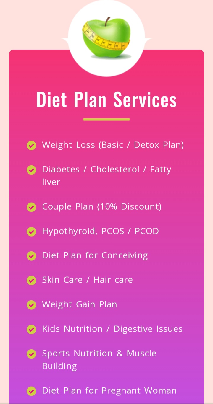 Diet Plan Services