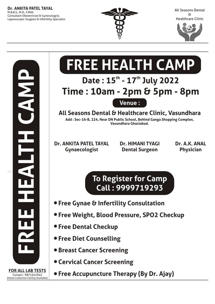 FREE HEALTH CAMP