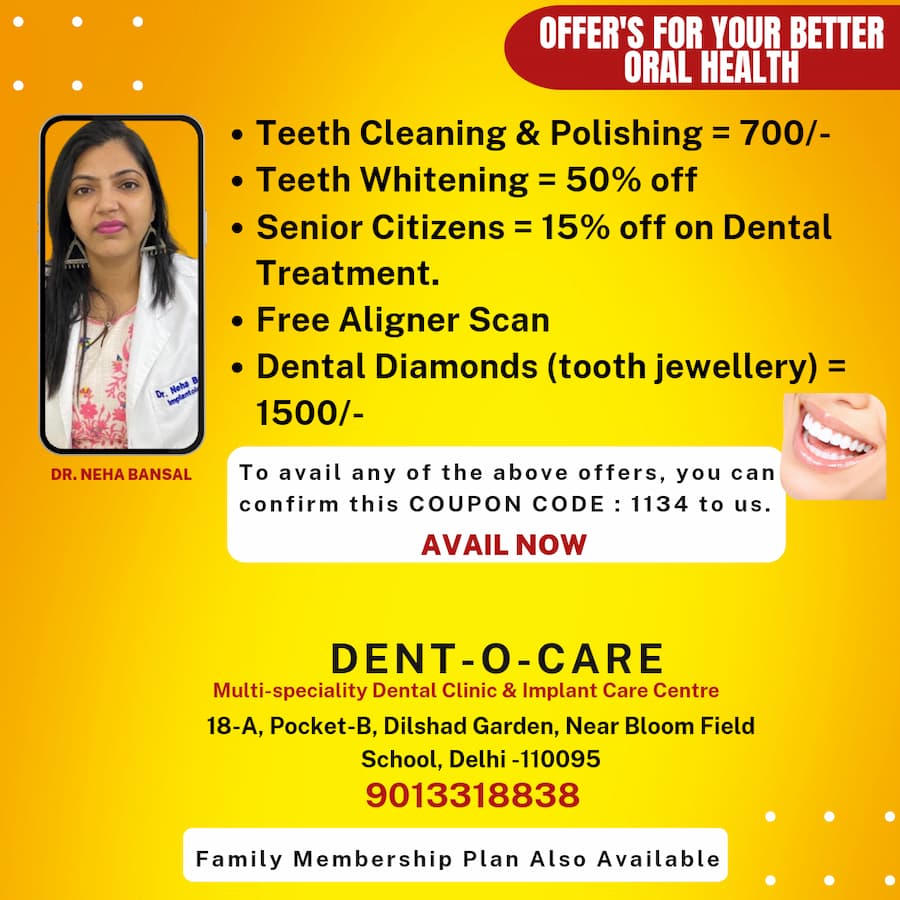 Offer's for your better oral health
