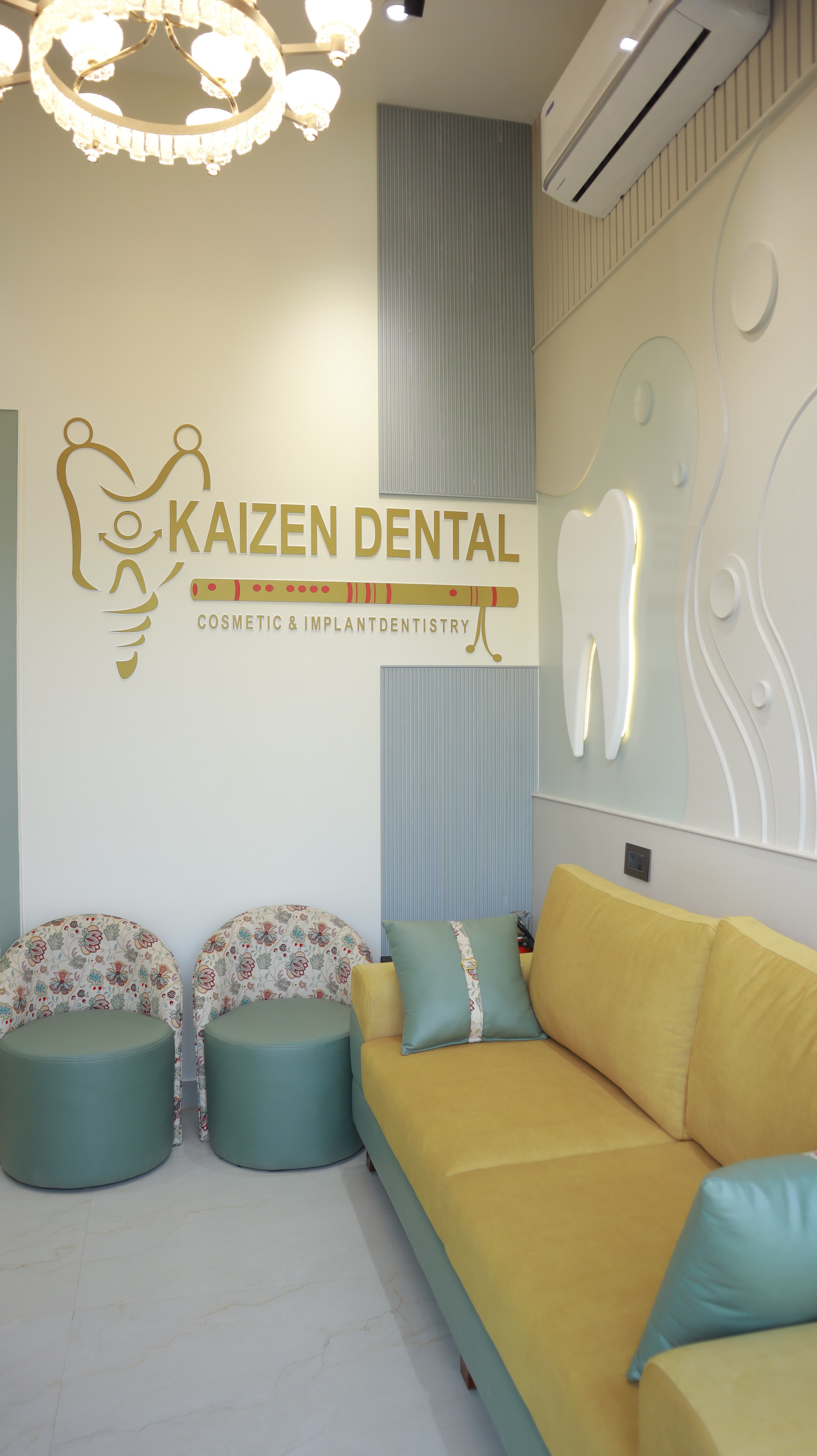 Waiting Lounge - Kaizen Dental Clinic, Sector- 50, Noida