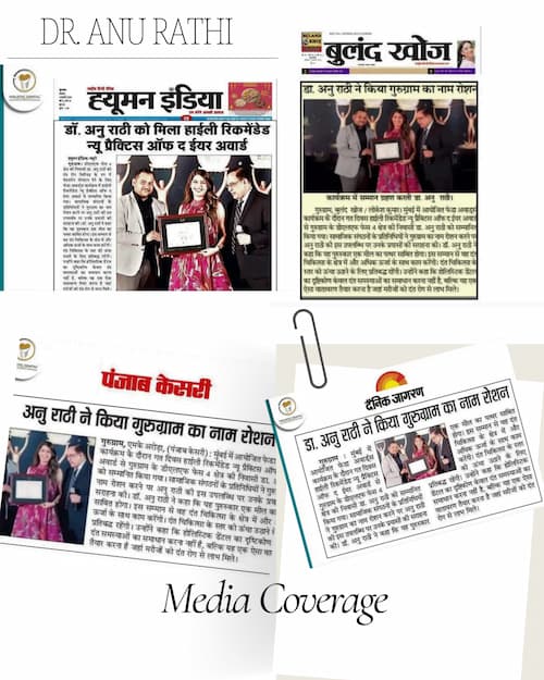 media coverage for dr. anu rathi MDS orthodontic in dlf 4, gurgaon